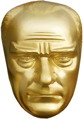 28 cm Al�minyum Atat�rk Mask�
