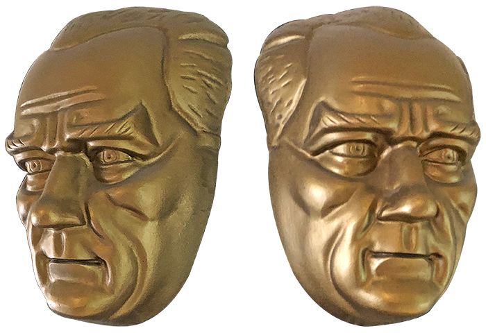 40 cm D�k�m Al�minyum Atat�rk Mask�
