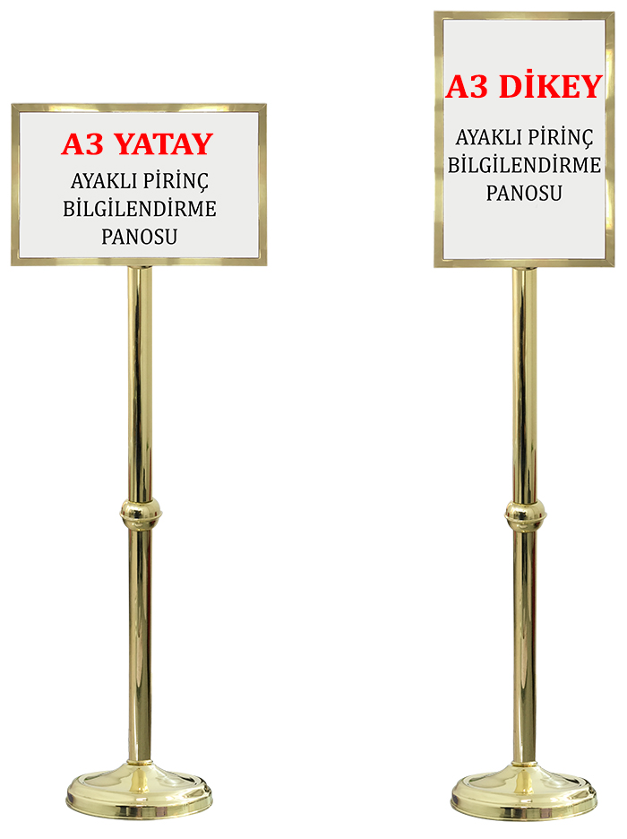 A3 AYAKLI BİLGİLENDİRME PANOSU | YATAY - DİKEY A3 AYAKLI BİLGİLENDİRME PANOSU | YATAY - DİKEY