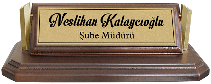 220 - Ah�ap A��k Kahve Masa �simli�i