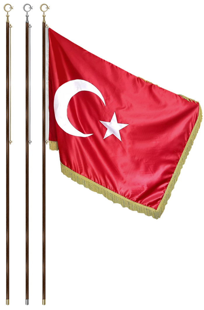 Ah�ap T�ren Bayrak Dire�i Ge�i� Dire�i