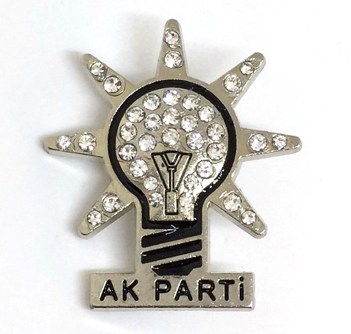 AKP AK PART� D�K�M YAKA ROZET� - �R�N KODU:AKP03