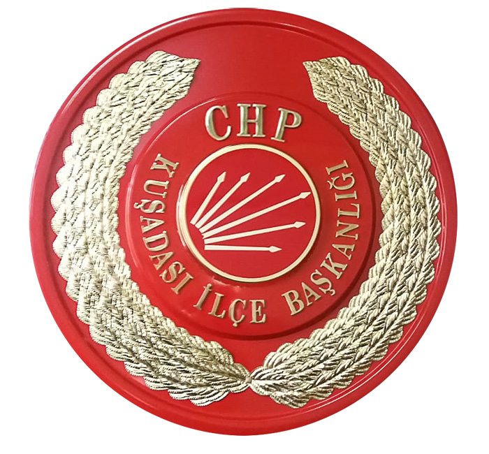 CHP Metal Tören Çelengi CHP Metal Tören Çelengi
