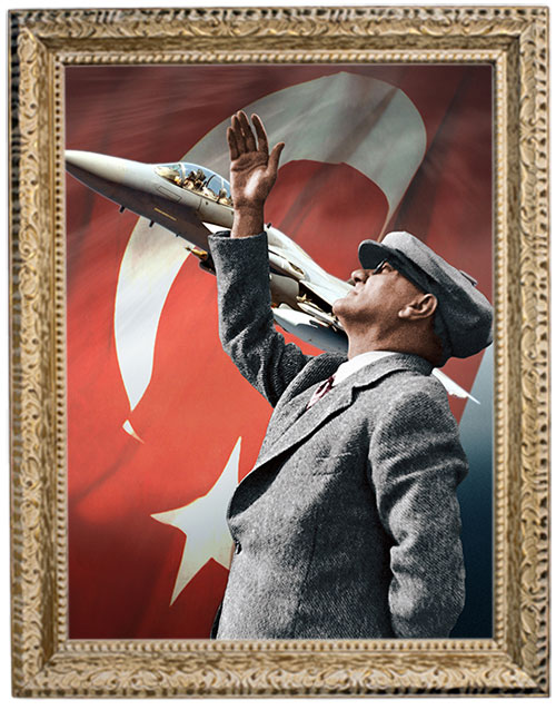 �er�eveli Atat�rk Posteri Model ve �e�itleri