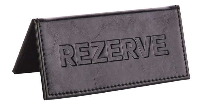 R07 Suni Deri (Vinleks) Masa Rezerve Yazisi