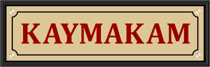 Kaymakaml�k Kap� Tabelas�