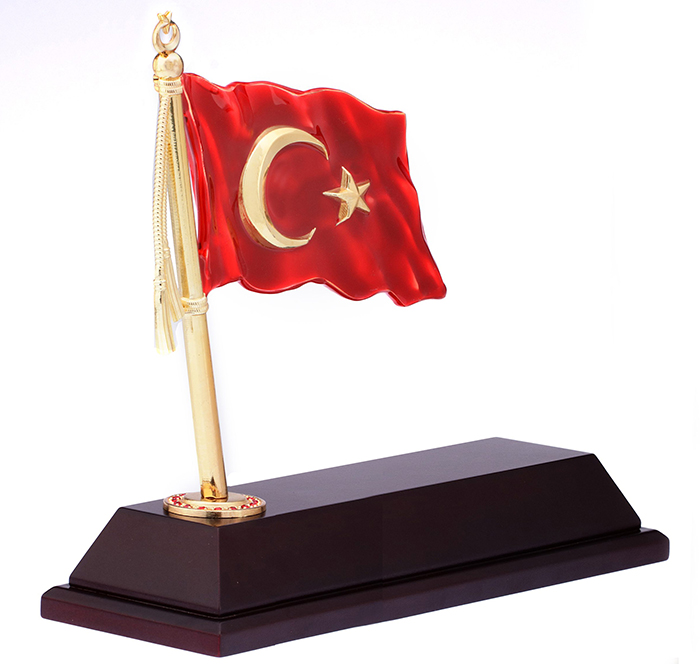 MVIP01 Vip Dalgalanan Türk Bayraklı Masa İsimliği MVIP01 Vip Dalgalanan Türk Bayraklı Masa İsimliği