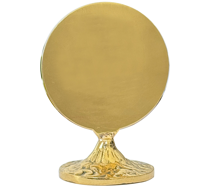 PMN10 Pirinç Masa Üstü Numaralık ve QR Code PMN10 Pirinç Masa Üstü Numaralık ve QR Code