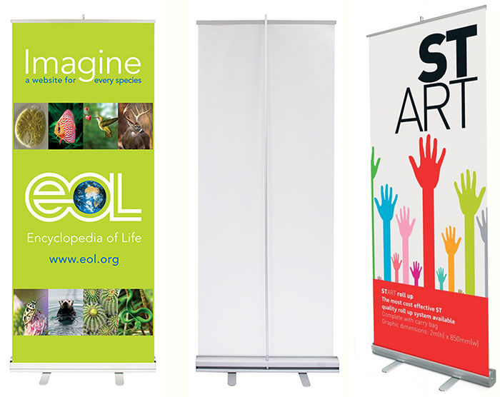Rool Up Banner Reklam Afi�i 80x200 cm - Tan�t�c� Reklam Afi�i
