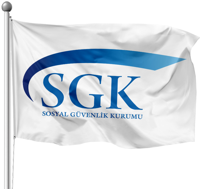 T.C. Sosyal G�venlik Kurumu Bayrak ve Flamalar�