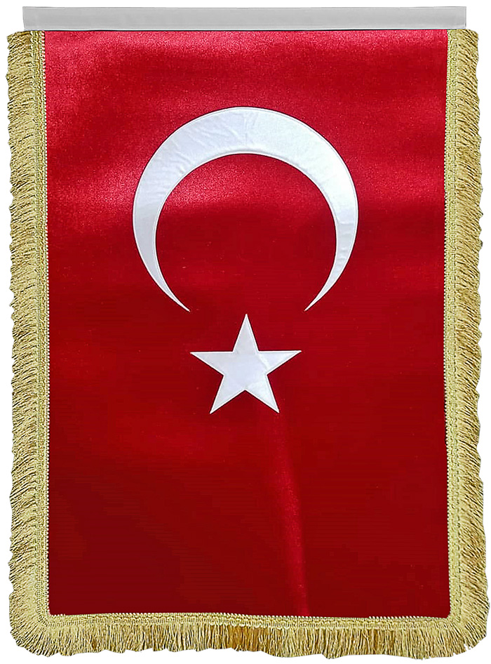 Klasik Saten Makam Türk Bayrağı - STANDART TÜRK BAYRAĞI Klasik Saten Makam Türk Bayrağı - STANDART TÜRK BAYRAĞI