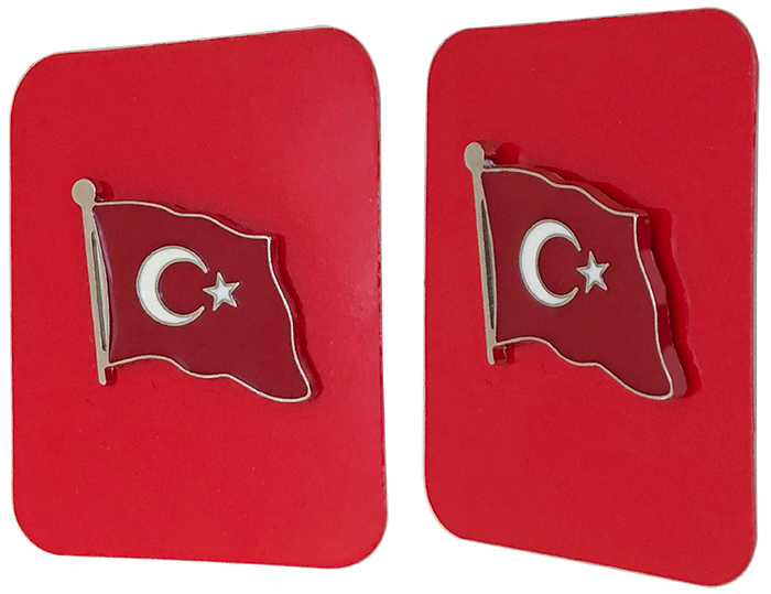 Türk Bayrağı Rozeti - TBR2 Türk Bayrağı Rozeti - TBR2