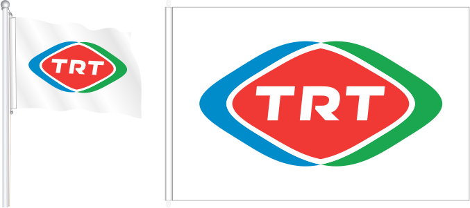 TRT T�rkiye Radyo, Televizyon Kurumu Bayrak ve Flamalar�
