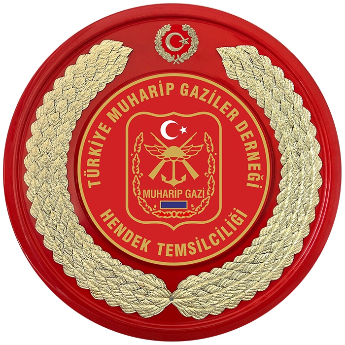 TÜRKİYE MUHARİP GAZİLER DERNEĞİ ÇELENGİ - TÜMGAZİDER METAL ÇELENK TÜRKİYE MUHARİP GAZİLER DERNEĞİ ÇELENGİ - TÜMGAZİDER METAL ÇELENK